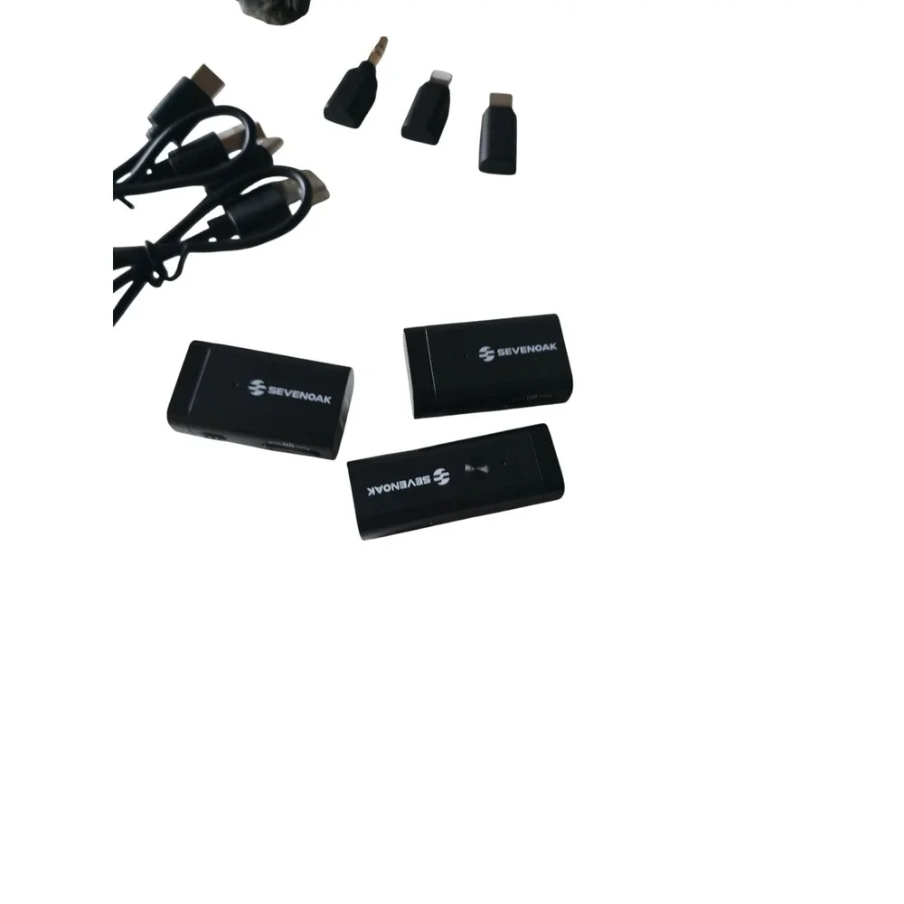 Sevenoak Wireless Lavalier Microphone System Dual Mic for iPhone Android Camera